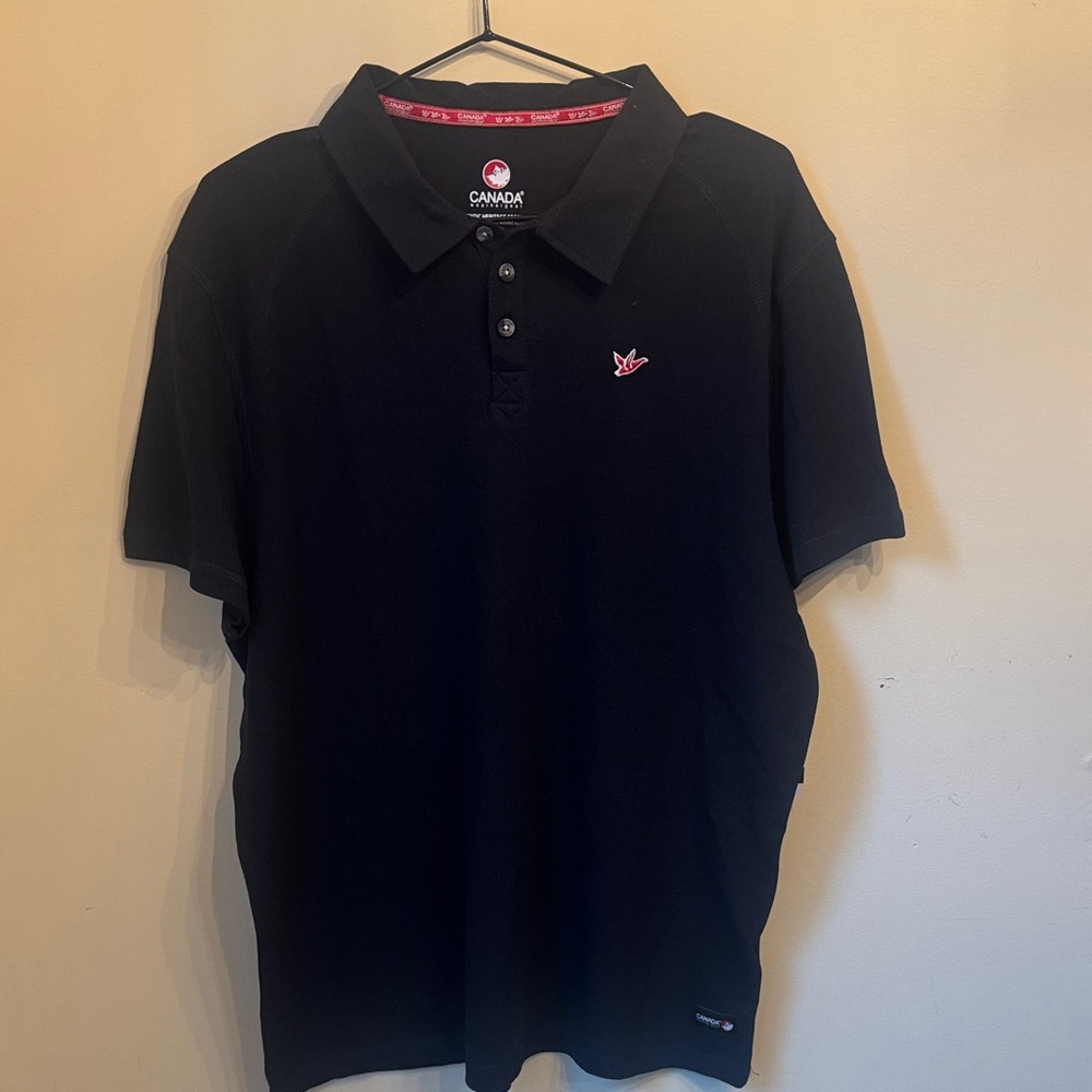 Canada weathergear Black polo